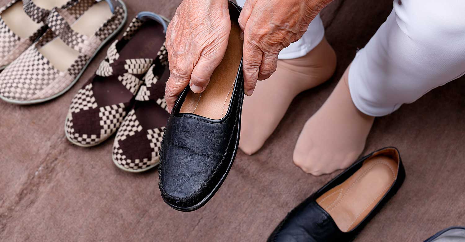 ¿Qué zapatos deben usar las personas con diabetes?