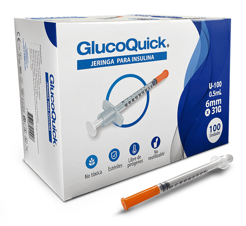 Jeringas Glucoquick 2