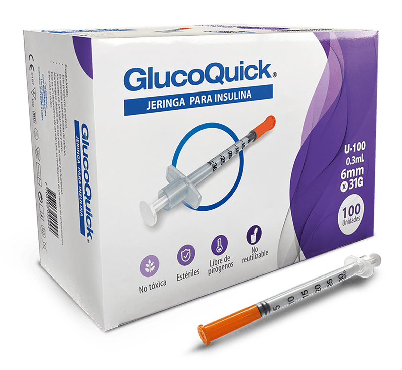 Jeringas Glucoquick 1