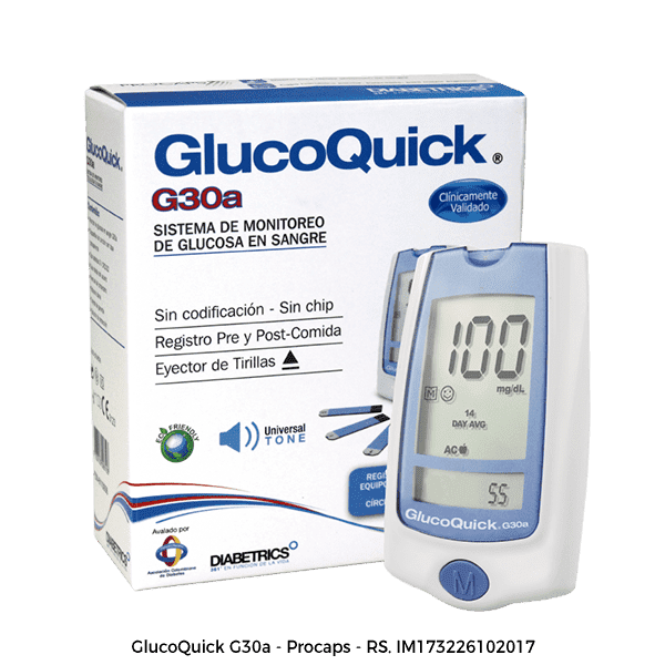 caja glucoquick g30a