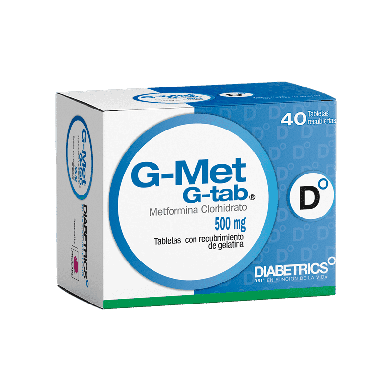 caja gmet 500mg