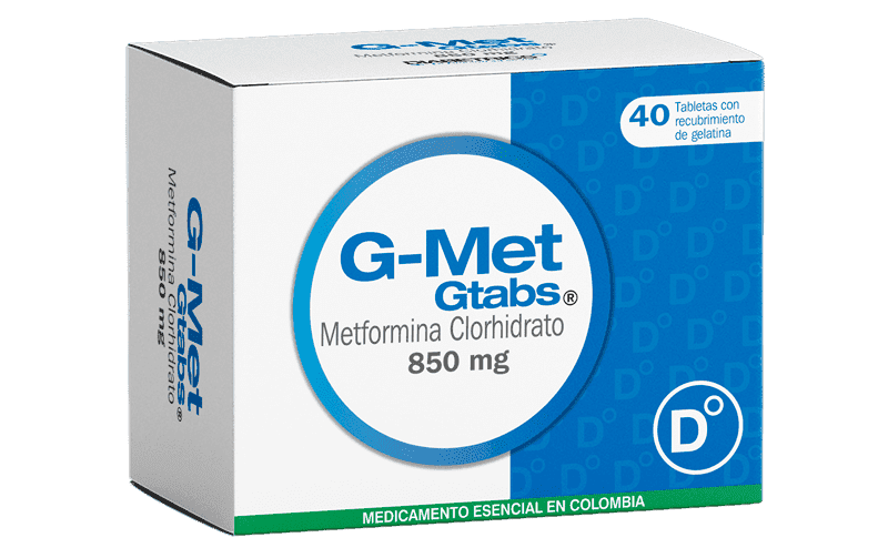 Gmet Gtabs 850mg