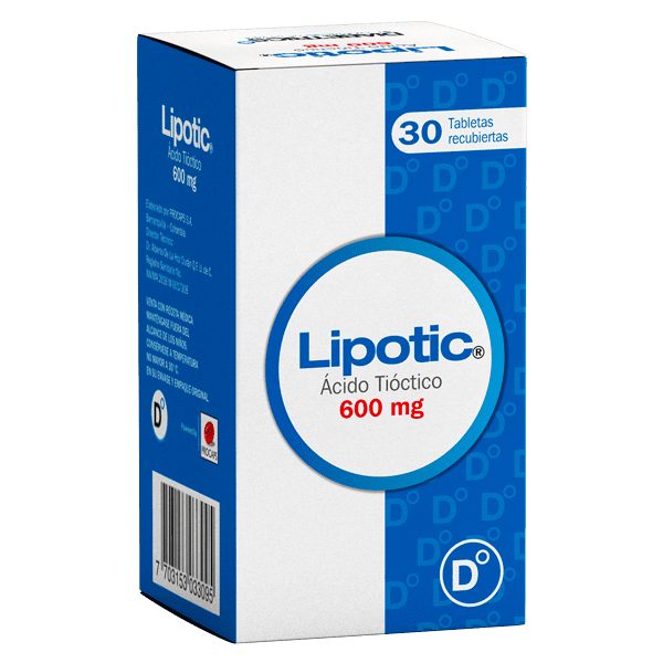 caja lipotic x 30und