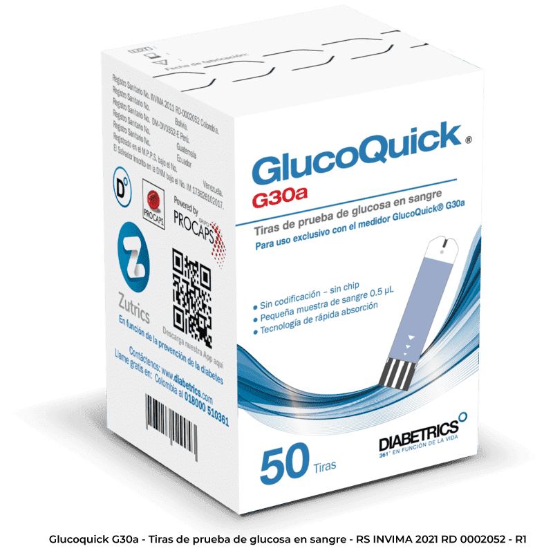 Tiras Glucoquick G30a