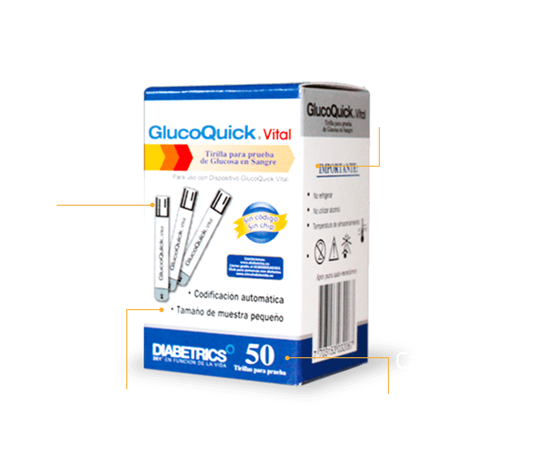 Tiras Glucoquick Vital